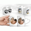 MUG DUO COEUR À PERSONNALISER