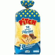 PITCH DE PASQUIER AUX BRIOCHES PÉPITES DE CHOCOLAT X 14 525 G