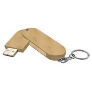 CLÉ USB EN BOIS ROTATIVE