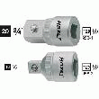 ADAPTATEUR 4 PANS INTÉRIEURS 12,5 MM (1/2), 4 PANS 10 MM (3/8) HAZET 958-2
