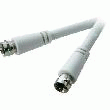 CÂBLE COAXIAL 1.10M BLANC SPEAKA PRO