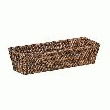 CORBEILLE A PAIN EN ROTIN RECTANGULAIRE 45X12CM - AZ BOUTIQUE