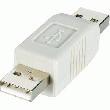 ADAPTATEUR USB A MÂLE / USB A MÂLE