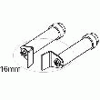 PAIRE DE PANNES ADAPTÉES 16MM POUR PINCES STAR TEC ST 505 TW