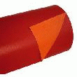 PAPIER CADEAU EN ROULEAU - RÉVERSIBLE - KRAFT - 70 CM X 100 M - ROUGE / ORANGE