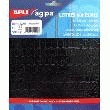 191 LETTRES ADHÉSIVES NOIRES POUR SIGNALISATION PERSONNALISÉE - 12.5 MM
