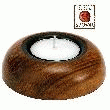 ARTISANAT SEL BOUGEOIR BOIS DE SESHAM OBJETS DÉCO
