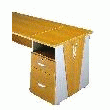 CAISSON HAUTEUR BUREAU P.80 MERISIER DORE VISIO.