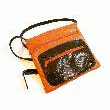 POCHETTE BANDOULIÈRE CUIR 13197 (COULEUR CUIR PLEINE FLEUR: ORANGE)