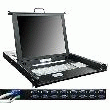 CONSOLE KVM - TIROIR ECRAN CLAVIER AVEC TRACKBALL / TOUCHPAD KVM RACKABLE SMK590R-17