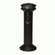 KIT DE FIXATION CENDRIER SUR PIED TUBE NOIR