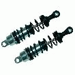 2 AMORTISSEURS FILETÉS 76 MM CHROME 1/10 REELY