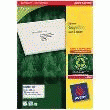 BOÎTE DE 1600 ÉTIQUETTES LASER 99,1X 33,9 MM RECYCLEES.