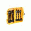 COFFRET DE MÈCHES À BOIS PLATES DEWALT   DT7943B