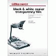 50 TRANSPARENTS DE RÉTROPROJECTION - OFFICE DEPOT - POUR COPIEUR MONOCHROME
