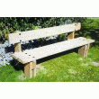 BANC EN BOIS  JARDIN PUBLIC 