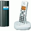 INTERPHONE RADIO AVEC TÉLÉPHONE DECT ANTHRACITE, BLANC