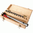 COFFRETS DE MANDRINS À PINCES ER AVEC ÉCROU MINIATURE, QUEUE CYLINDRIQUE