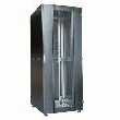 Baie serveur 19'' S250 - 42U - 600x1000 porte avant et arrière perforée simple - Chassis Alu
