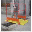 PASSERELLE DE CHANTIER AVEC GARDES CORPS