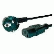 CORDON ALIMENTATION PC - 2 PÔLES + TERRE - M/F - 1,80M.