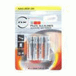 PILES ALCALINES NX LR03 - 1,5V  AAA (LOT DE 4)