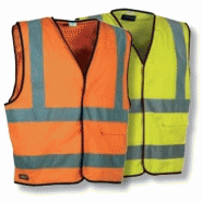 GILET HAUTE VISIBILITE - CLEAR
