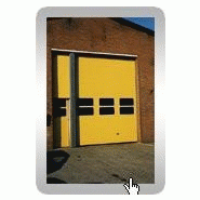 PORTE SECTIONNELLE ISOLANTE POUR INDUSTRIE