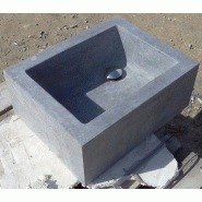 VASQUE EN PIERRE BLEUE
