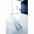 GRILLE EN VERRE BLANC DESIGN 'GLASS' POUR LE TECEDRAINLINE 700MM