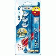 3 STYLOS ROLLERS FRIXION BALL - PILOT - TURQUOISE/ROSE/VIOLET