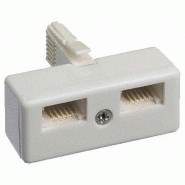 ADAPT. DOUBLE, 6 CONTACTS POUR TÉL. BT