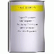 PANNEAU INFO EN ALUMINIUM - FORMAT À L'HORIZONTALE OU À LA VERTICALE L X H 297 X 210 MM, LOT DE 5
