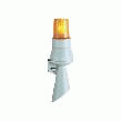 COMBINÉ FEU / AVERTISSEUR ROUGE IP33 24 V/DC 320 MA BRUIT 92 DB WERMA SIGNALTECHNIK 580.152.55