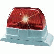 FLASH STROBOSCOPIQUE ROUGE ABUS SG1670