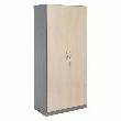 ARMOIRE BASSE ERABLE/ALUMINIUM. ARMOIRE BASSE ERABLE/ALUMINIUM.