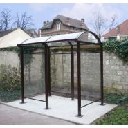 ABRI FUMEUR MÉTALLIQUE DE 2,8 MÉTRE