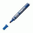 MARQUEUR PERMANENT PENTEL N60 - POINTE BISEAU CORPS MÉTAL - ENCRE BLEUE INDÉLÉBILE