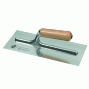 PLATOIR LISSE ACIER MANCHE BOIS
