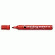 MARQUEUR PERMANENT EDDING E 2000 - POINTE OGIVE - ENCRE INDÉLIBILE ROUGE SANS SOLVANT