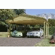 KARIBU CARPORT DOUBLE AVEC TOIT À DEUX VERSANTS