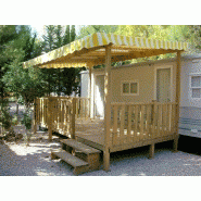 TERRASSE MOBIL HOME COUVERTE 4,50 X 2,50
