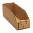 BAC À BEC EN CARTON BRUN - DIMENSIONS 30 X 15 X 11 CM - PAQUET DE 50