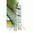 ÉCHAFAUDAGE ALUMINIUM ROULANT STARLIUM 280 HAUTEUR DE TRAVAIL 12M, LONGUEUR DE PLANCHER 280, EN ALUMINIUM ROULANT.