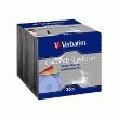 BOÎTIER SLIM COULEUR POUR CD, PACK DE 25.