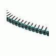VIS (PLACO) 3.5 X 25MM POUR PLAQUE DE PLÂTRE SUR ARMATURE MÉTALLIQUE MAKITA   F-31227