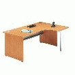 BUREAU ANGLE AVEC RETOUR À DROITE ET PIED DE SOUTIEN PRIMO HÊTRE
