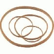 BOÎTE DE 100G DE BRACELETS ÉLASTIQUES - OFFICE DEPOT - 100 X 2  MM