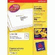 BOITE DE 2400 ETIQUETTES LASER 63.5X33.9 BLANC.