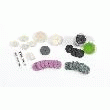 2 ACCESSOIRES AVEC 7 POLISSEURS ET 12 MEULES POUR POLISSAGE ET NETTOYAGE RIBITECH PROMMPL